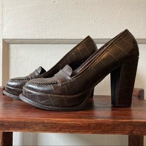Leather Loafer Heel